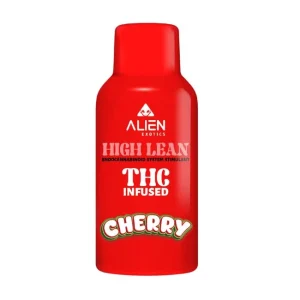 ALIEN THC INFUSED HIGH LEAN ENDOCANNABINOID SYSTEM STIMULANT 1FL.OZ SYRUP BOTTLE 12CT/ BOX