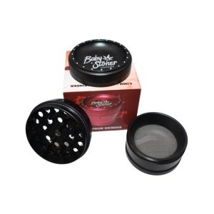 BABY STONER ALUMINIUM 63MM X 50MM GRINDER