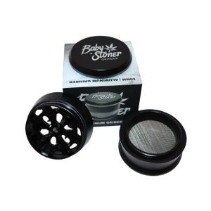 BABY STONER ALUMINIUM 60MM X 50MM GRINDER