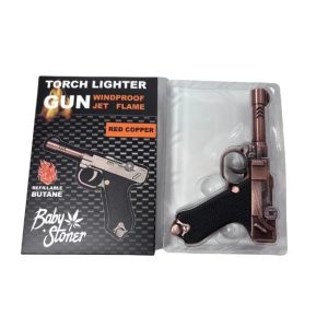 BABY STONER WINDPROOF JET FLAME GUN TORCH LIGHTER