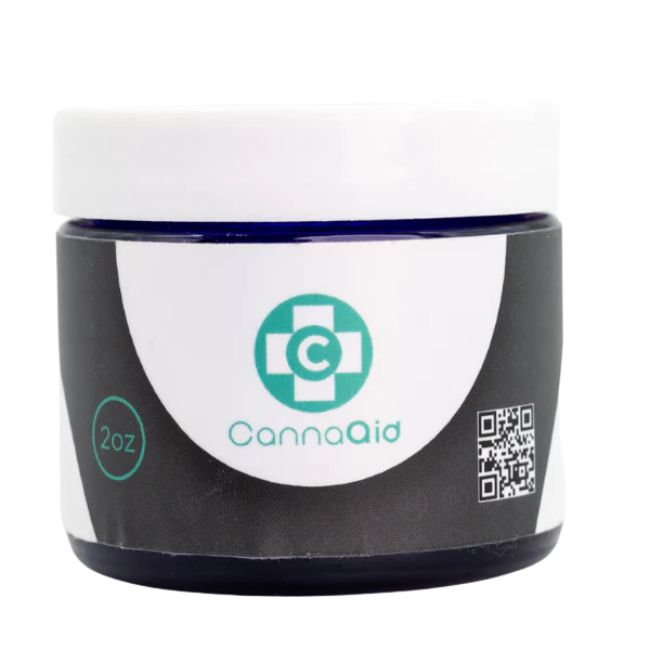 CANNAAID 2000MG CBD + 2000MG CBG PAIN SALVE CREAM 2OZ JAR