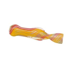 3" INSIDE RASTA COLOR CHILLUM
