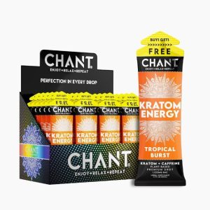 CHANT KRATOM ENERGY 1322MG BAC 1.7FL.OZ (50ML) SHOT 24CT/ BOX