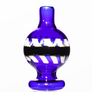 GLASS 2"INCH MOLINE BLUE LASH DESIGN CARB CAP ASSORTED DESIGNS