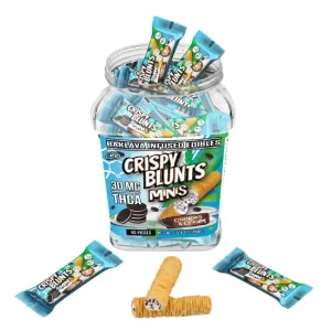 CRISPY BLUNTS MINI 30MG THCA BAKLAVA INFUSED EDIBLES 40CT JAR