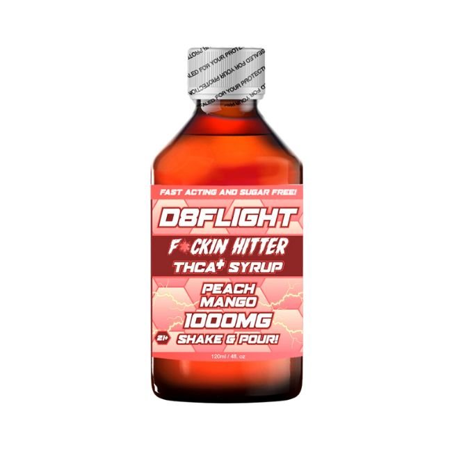 D8FLIGHT THCA 1000MG 120ML 4OZ SYRUP BOTTLE - Image 5