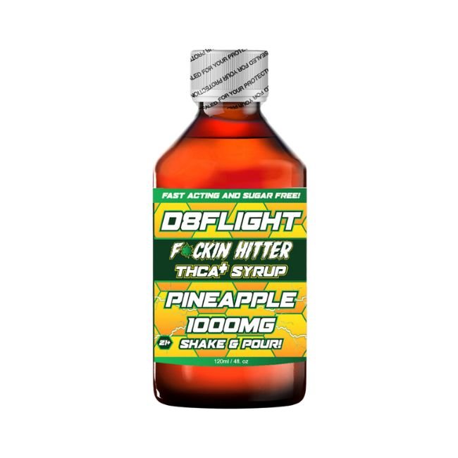 D8FLIGHT THCA 1000MG 120ML 4OZ SYRUP BOTTLE - Image 6