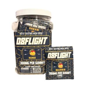 D8FLIGHT DELTA 8 GUMMIES 25CT JAR