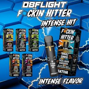 D8FLIGHT THCA LIQUID DIAMONDS D8 + D9 + HHC + THCP 3.5ML DISPO 5CT/ BOX