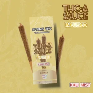 FLYING HORSE THC-A (52%) SAUCE INFUSED 2GM X 2PK PRE ROLLS JOINTS 10CT/ BOX