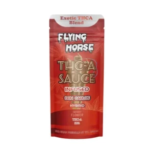 FLYING HORSE EXOTIC THCA SAUCE 52% 2GM X 3PK PRE ROLLS JOINTS 10CT/ BOX
