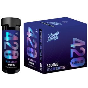 FLYING MONKEY THCA + D9 + THCP 420 GUMMIES 8400MG 6CT/ BOX
