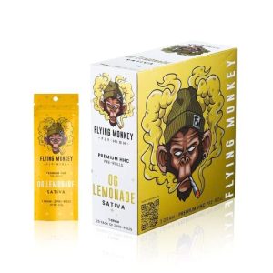 FLYING MONKEY FLY HIGH PREMIUM HHC 1GM X 2PK PRE ROLLS JOINTS 20CT/ BOX