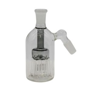5'' FANCY SHOWER HEAD CLEAR GLASS ASH CATCHER