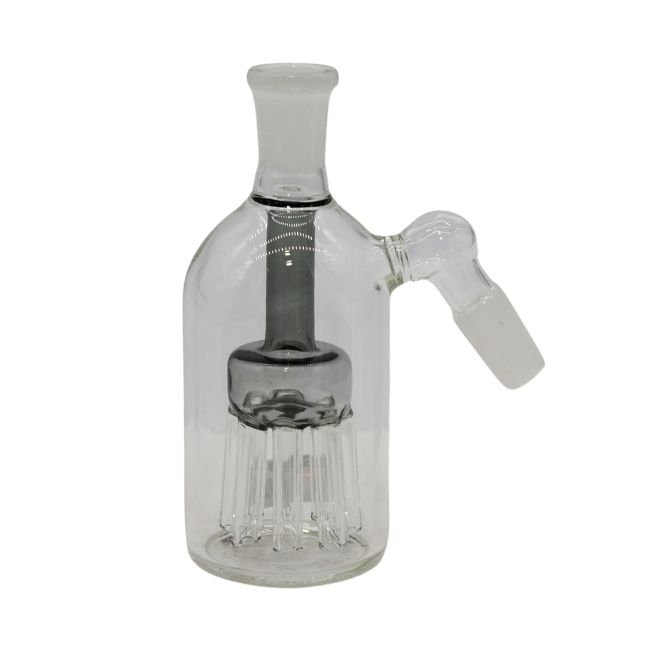 5'' FANCY SHOWER HEAD CLEAR GLASS ASH CATCHER