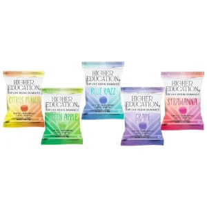 HIGHER EDUCATION D9HD LIVE RESIN PURE THC VEGAN FRIENDLY 1500MG GUMMIES 50CT/ BOX