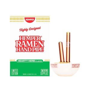 HEMPER GLASS 4.5'' RAMEN HAND PIPE