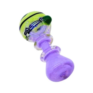 4.5'' SLIME TWISTED FANCY HAND PIPE
