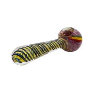 4'' RASTA HEAD FANCY HAND PIPE