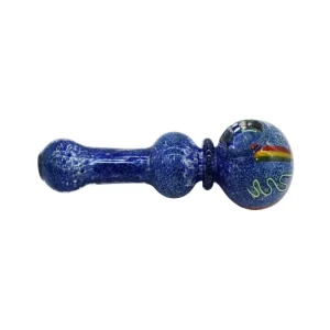 4'' RASTA COLOR HEAD HEAVY DUTY HAND PIPE