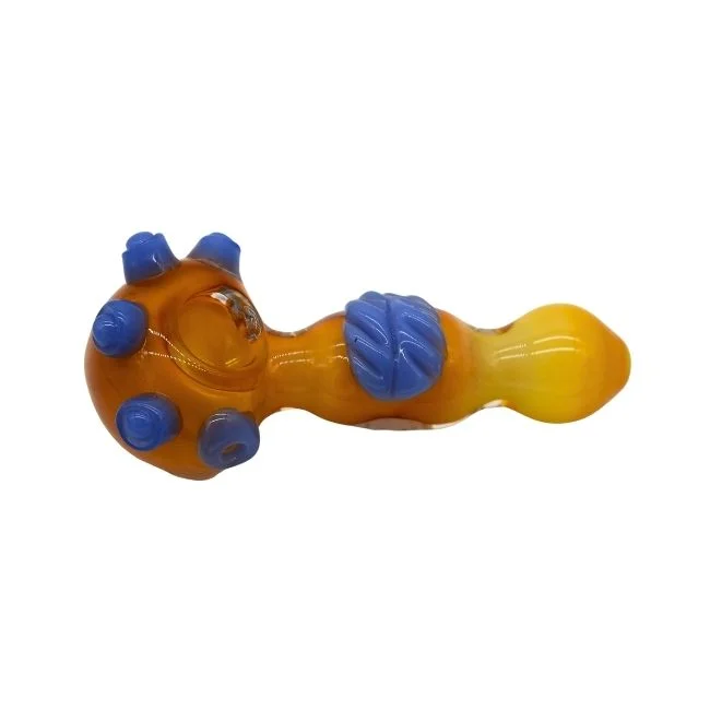 5'' TRIPLE SLIME MARBLE HEAVY DUTY HAND PIPE