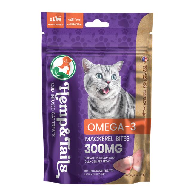 HEMP & TAILS BY AGFN CBD INFUSED 300MG DOG TREATS 60CT/ BAG - Image 2