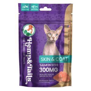 HEMP & TAILS BY AGFN CBD INFUSED 300MG CAT TREATS 60CT/ BAG
