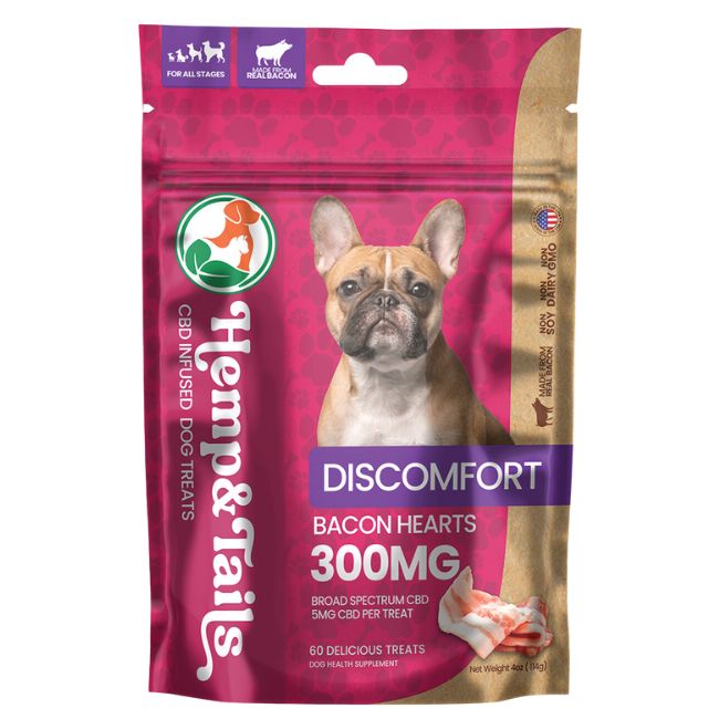 HEMP & TAILS BY AGFN CBD INFUSED 300MG DOG TREATS 60CT/ BAG - Image 4