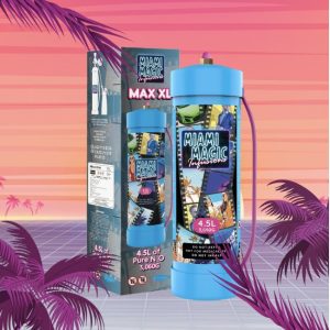 MIAMI MAGIC BY INFUSION MAX XL ALUMINIUM 3060G (4.5L) CYLINDER CHARGER 1CT/ BOX