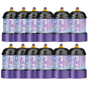 INFUZD 235G 0.35L MINI CYLINDER FLAVORED N2O CHARGERS 12CT/ BOX