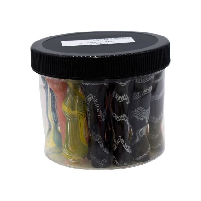 3'' MIX FANCY CHILLUM 24CT/ JAR - Image 2