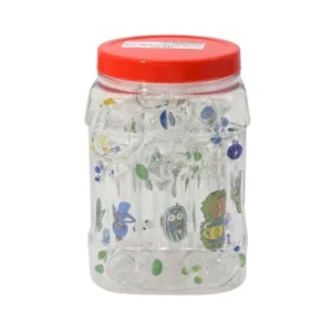 3.5'' RICK & MORTY LOGO HAND PIPE 15CT JAR