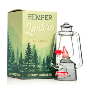 HEMPER BOWLMAN (10'') GLASS XL LANTERN WATER PIPE