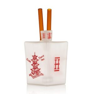 HEMPER CHINESE TAKEOUT (9'') GLASS BOROSILICATE WATER PIPE