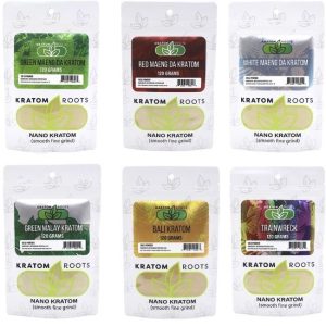 KRATOM ROOTS HIGH QUALITY NANO KRATOM 90GM POWDER