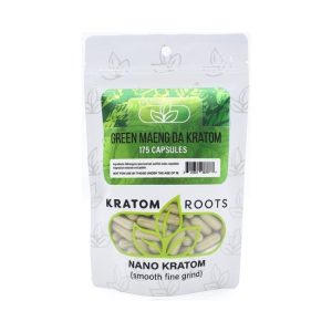 KRATOM ROOTS HIGH QUALITY NANO KRATOM 350CAPS/BAG