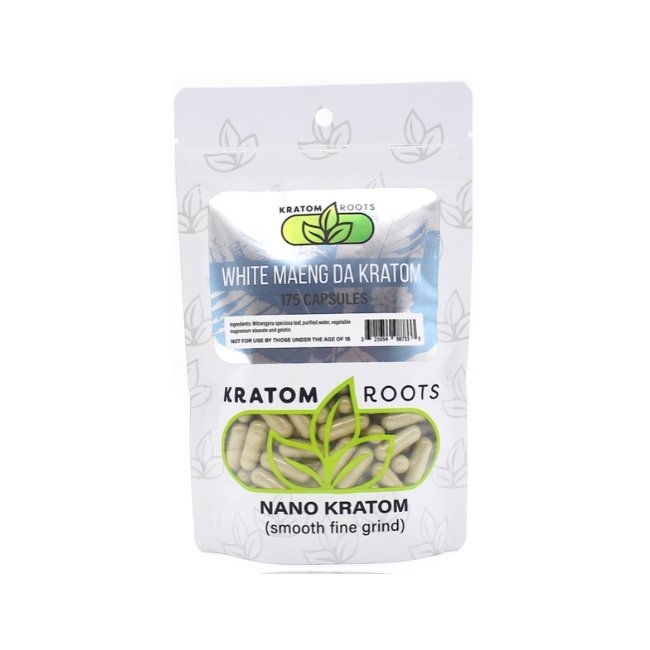 KRATOM ROOTS HIGH QUALITY NANO KRATOM 175CAPS/BAG - Image 3