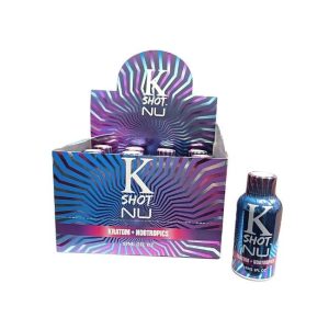KSHOT NU KRATOM + NOOTROPICS 59ML 2FL OZ 12CT/ BOX