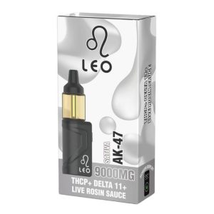 LEO THCP + DELTA 11 + LIVE ROSIN SAUCE 9GM DISPO 5CT/ BOX