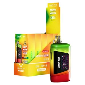 LOST THC 420 EDITION THCA BLEND D9 + D6 + THCP 7.5GM DISPO 5CT/ BOX