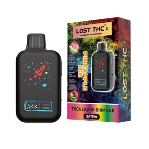LOST THC III THCA LIQUID DIAMOND 2GM DISPO 5CT/ BOX