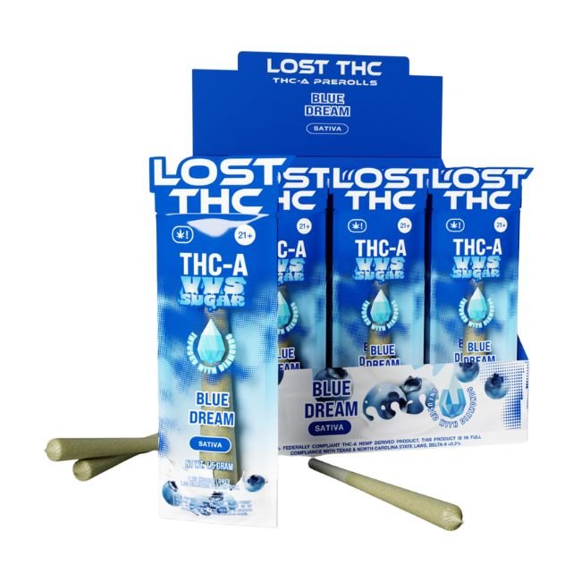 LOST THC THC-A VVS SUGAR DIAMOND INFUSED 1.5GM PRE ROLL JOINTS 30CT/ BOX - Image 3