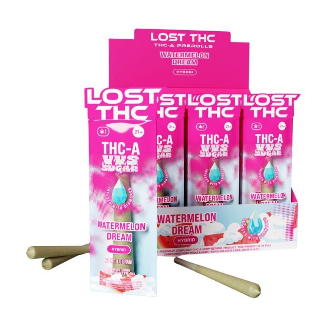 LOST THC THC-A VVS SUGAR DIAMOND INFUSED 1.5GM PRE ROLL JOINTS 30CT/ BOX - Image 5