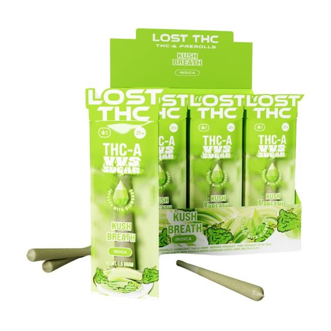 LOST THC THC-A VVS SUGAR DIAMOND INFUSED 1.5GM PRE ROLL JOINTS 30CT/ BOX - Image 6