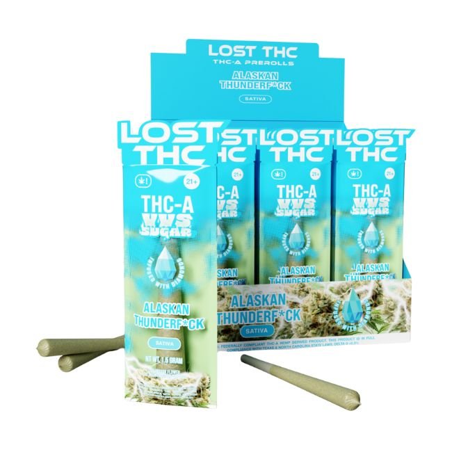 LOST THC THC-A VVS SUGAR DIAMOND INFUSED 1.5GM PRE ROLL JOINTS 30CT/ BOX - Image 8
