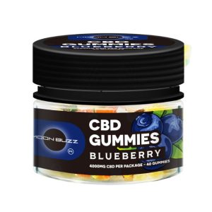 MOON BUZZ CBD 4000MG GUMMIES 40CT/ JAR