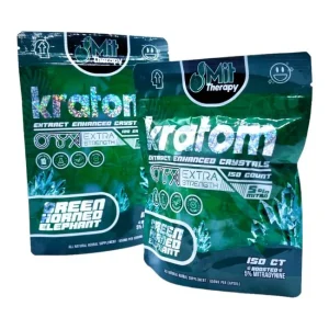 MIT THERAPY ONYX EXTRA STRENGHT CRYSTAL ENHANCED KRATOM 150CT CAPSULES BAG