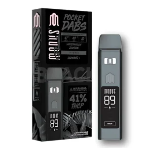 MODUS BLACK POCKET DABS 41% THCP 2GM DISPO 5CT/ BOX