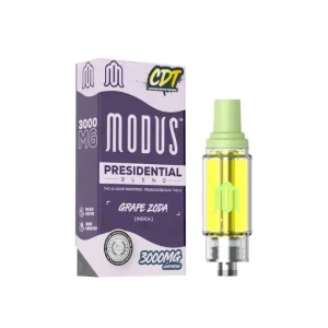MODUS PRESIDENTIAL BLEND CDT THC-A LIQUID DIAMOND + PEGASUS D8 + THC-V 5GM DISPO 5CT/ BOX