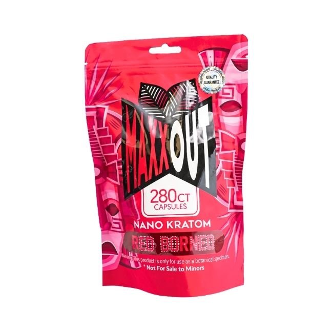 MAXX OUT KRATOM 280CT CAPSULES BAG